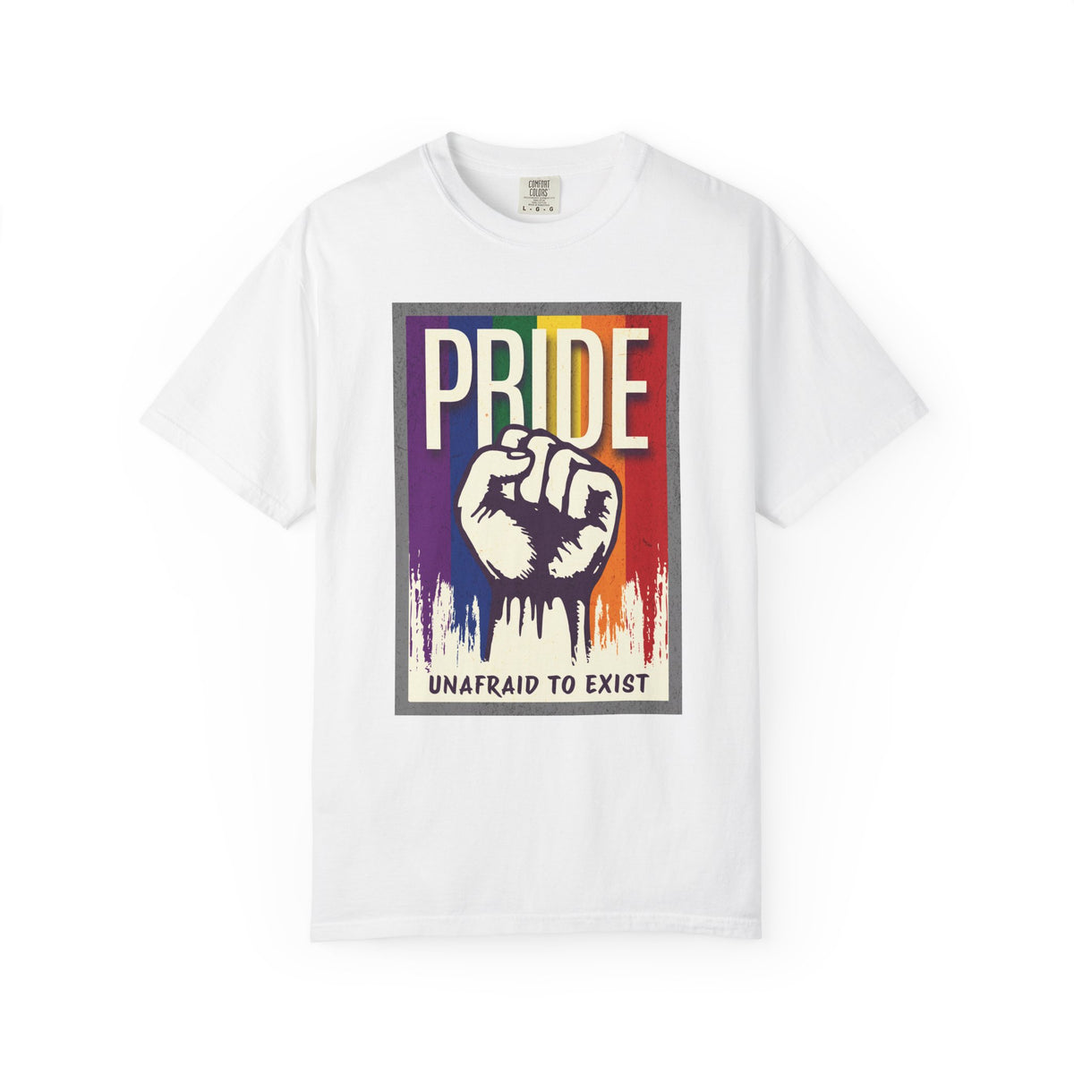 V2 | Unafraid to Exist T-Shirt | LGBTQ+ Pride 2026