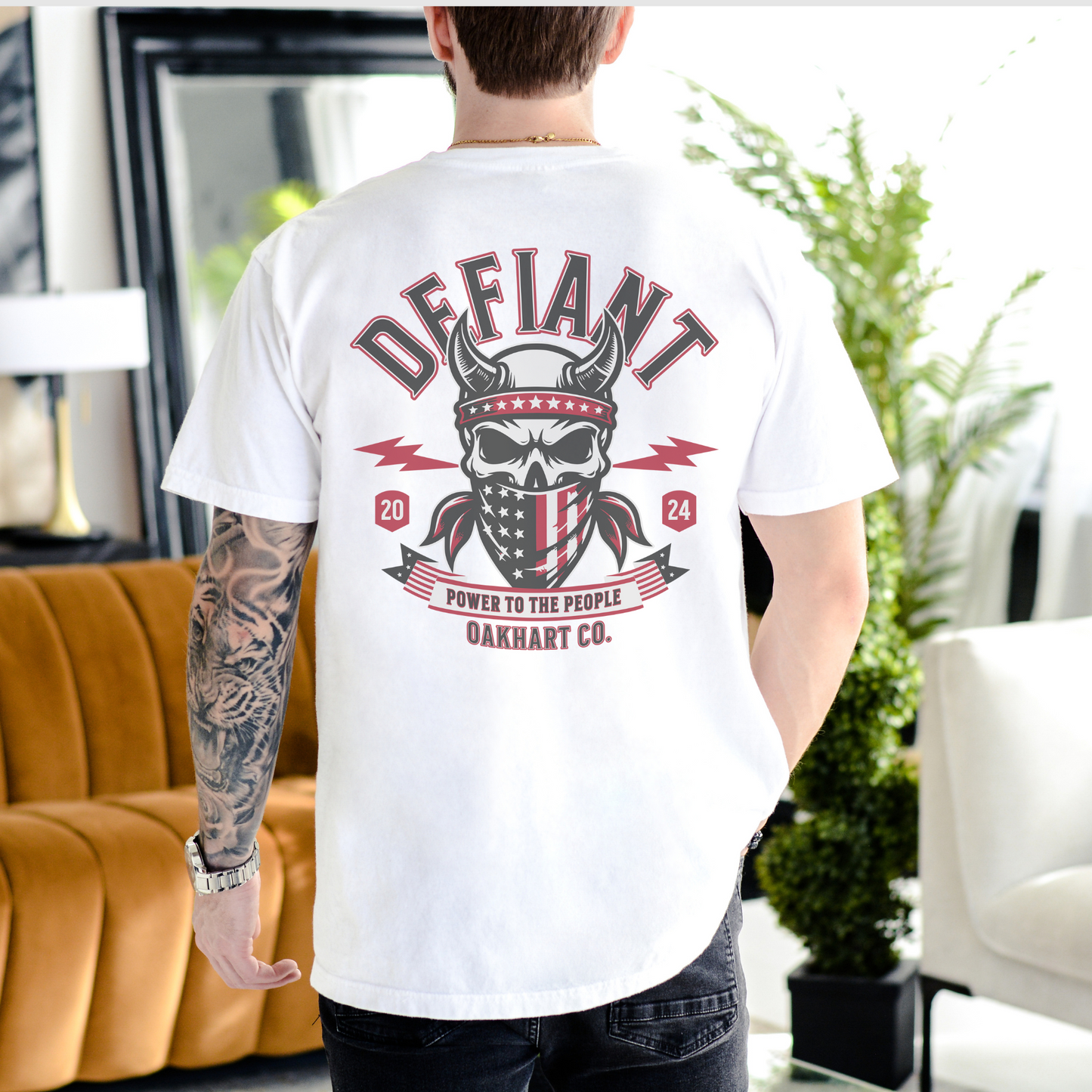 Defiant T-Shirt – Suffer No Kings or Tyrants