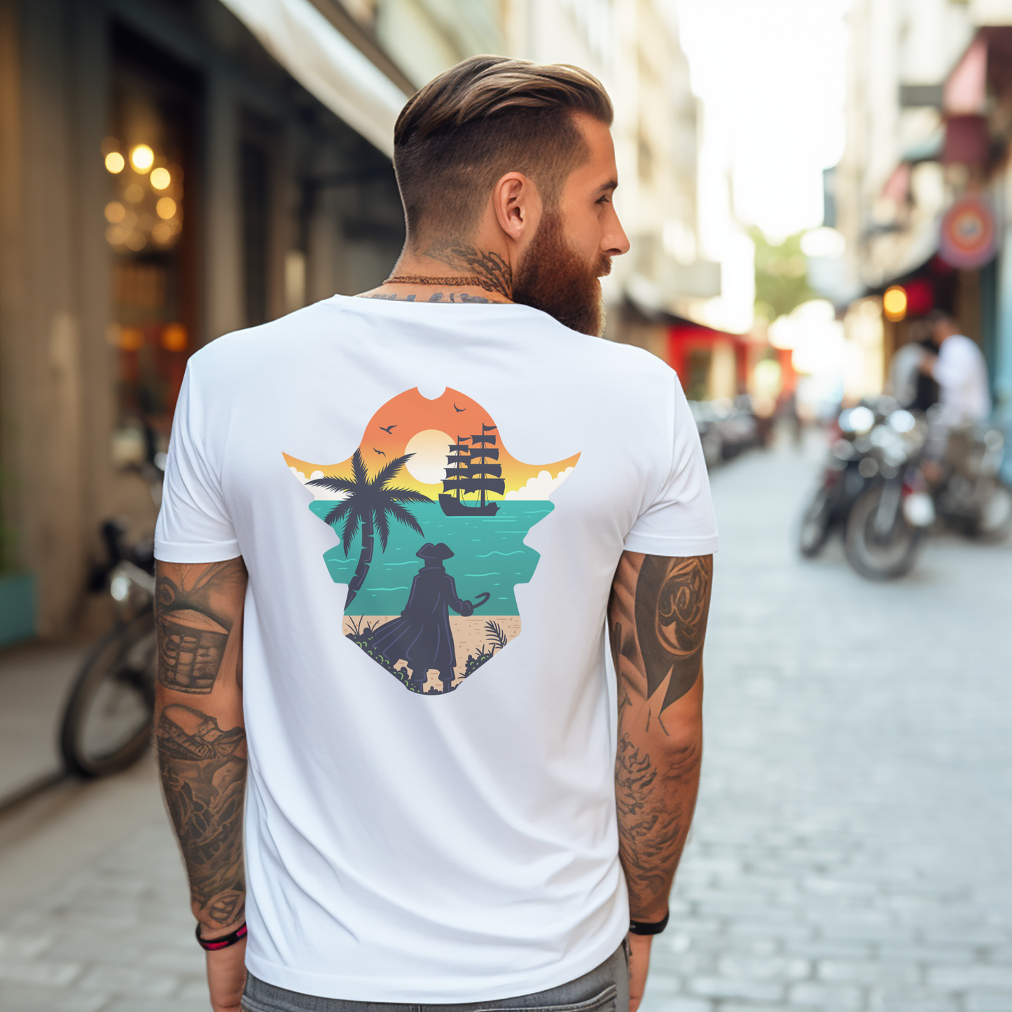 Oakhart Co. - Sunset Voyage Tee 🌊🏴‍☠️