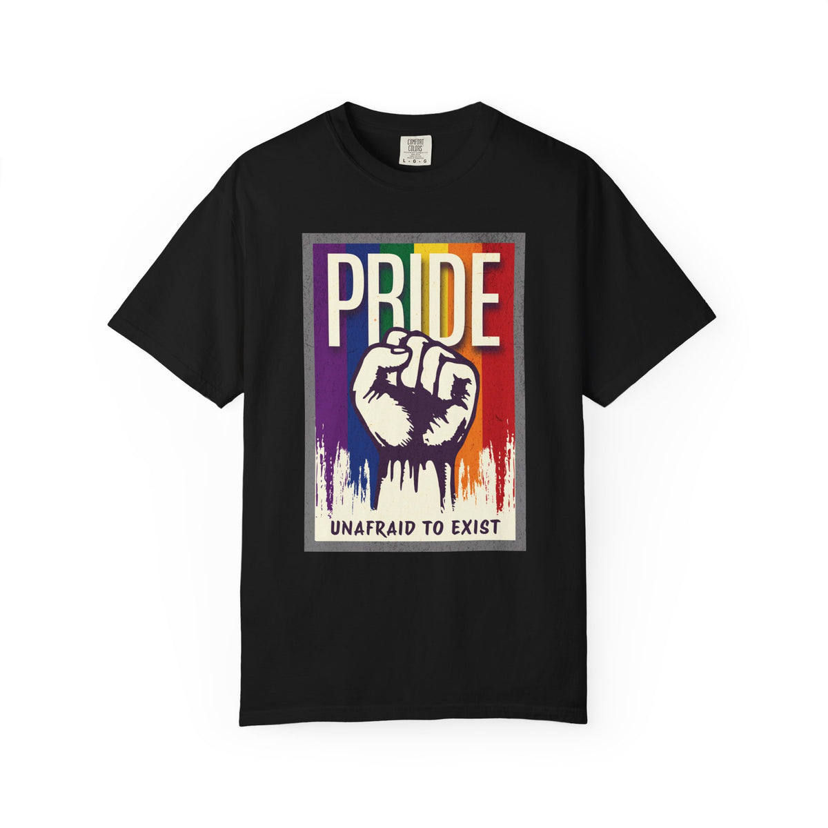 V2 | Unafraid to Exist T-Shirt | LGBTQ+ Pride 2026