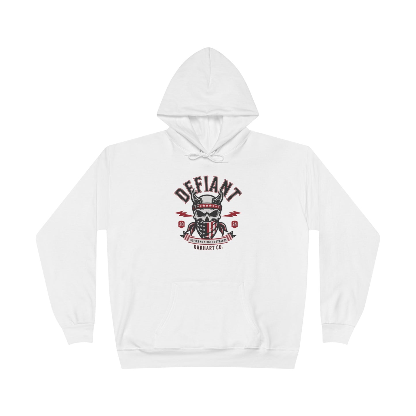 Defiant Hoodie – Suffer No Kings or Tyrants