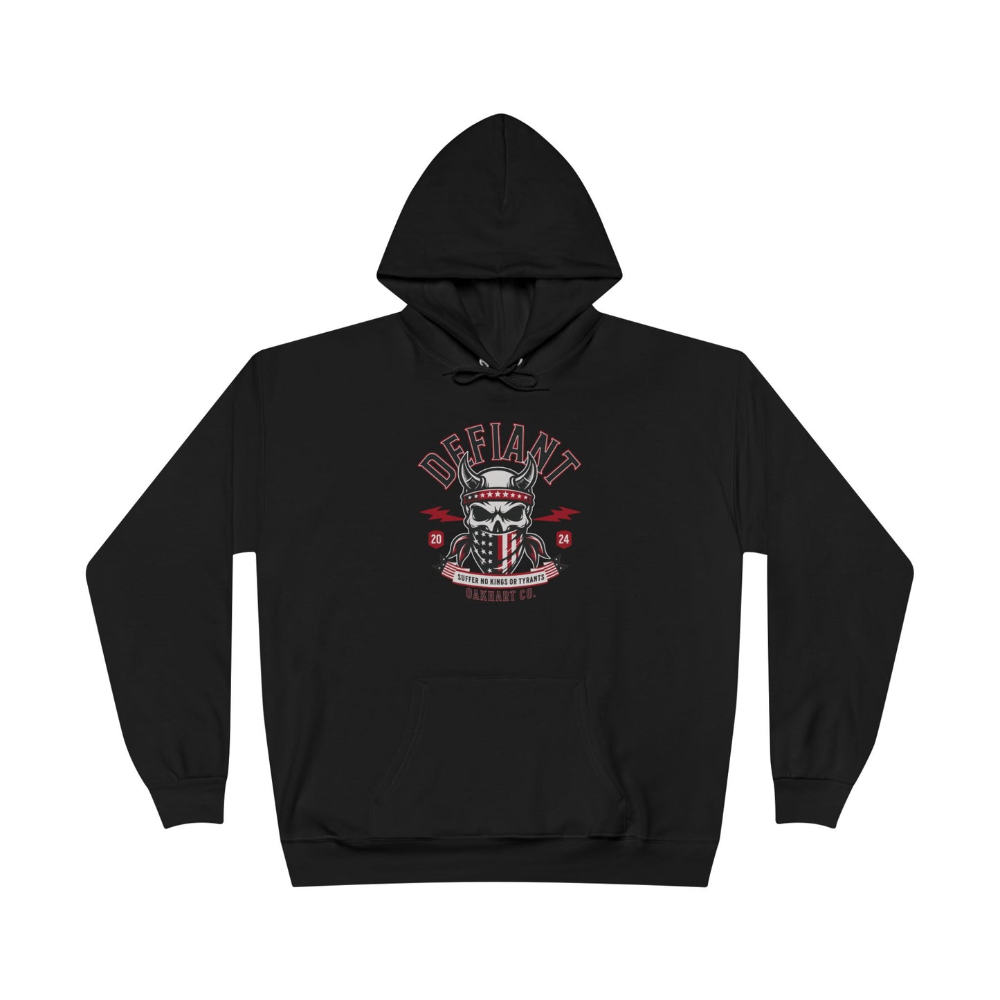 Defiant Hoodie – Suffer No Kings or Tyrants